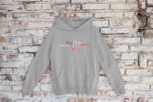 Load image into Gallery viewer, H.I.P H.O.P (HUMANS IN PEACE HELPING OUR PEOPLE) HOODED SWEATSHIRT
